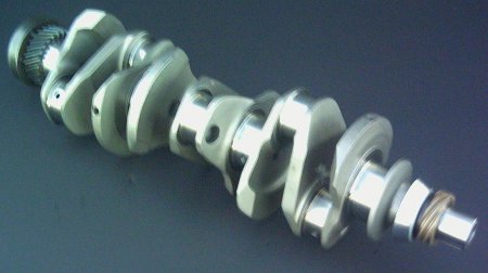 1/4 inch stroked, billet crankshaft